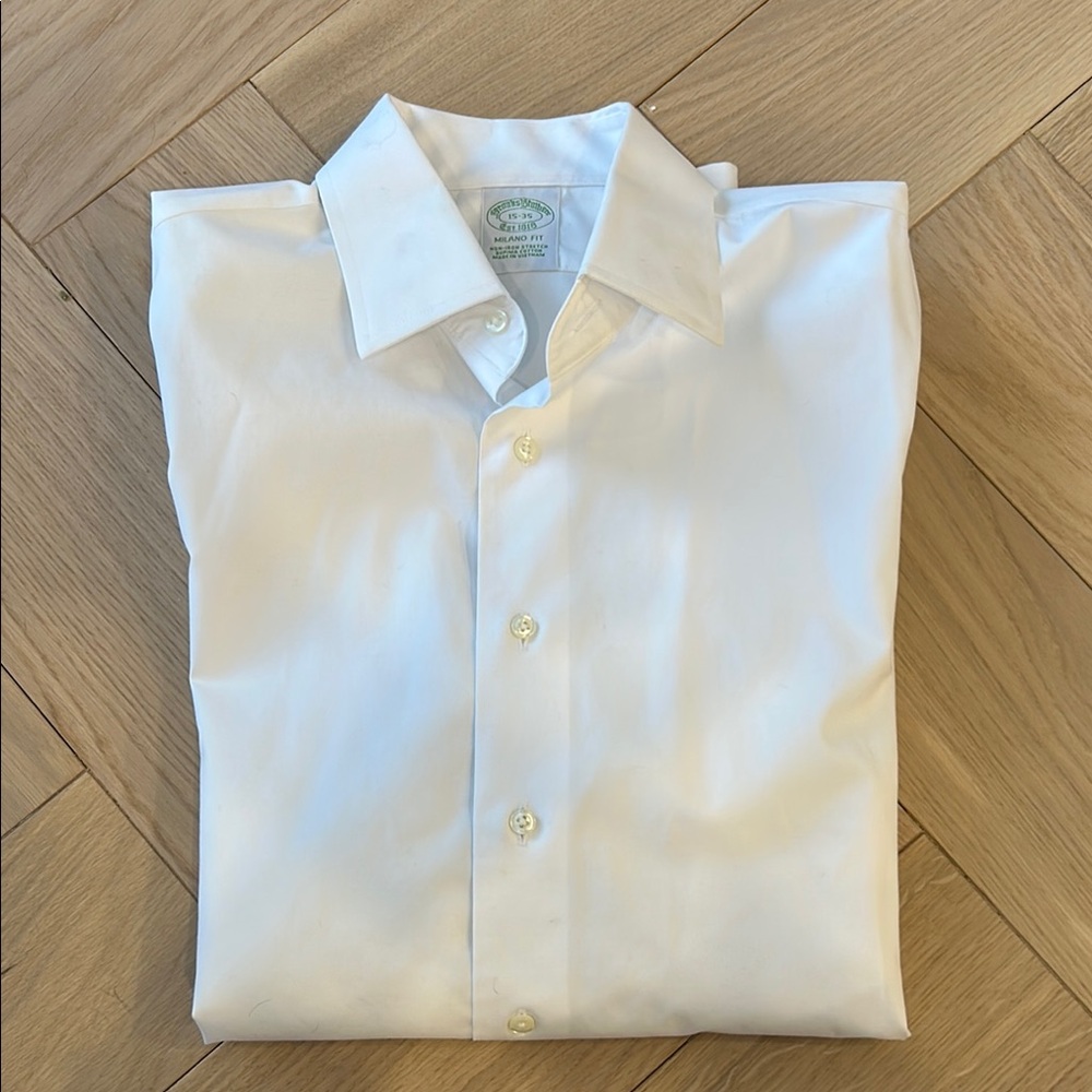 Brooks Brothers Classic White Men's Shirt